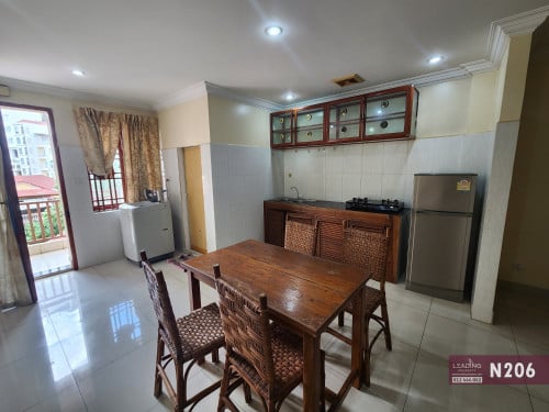 N206 | Fully Furnished 2 Bedrooms Apartment For Rent in Toul Tom Pong (Russian Mar
