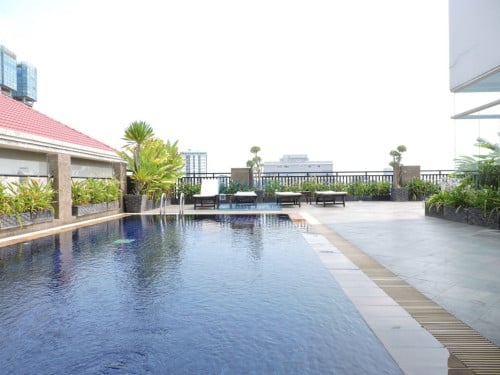 N333 | Rooftop Gym and Pool, Serviced Apartment 2 Beds Unit For Rent