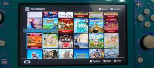 Nintendo switch lite Jailbreak 128GB