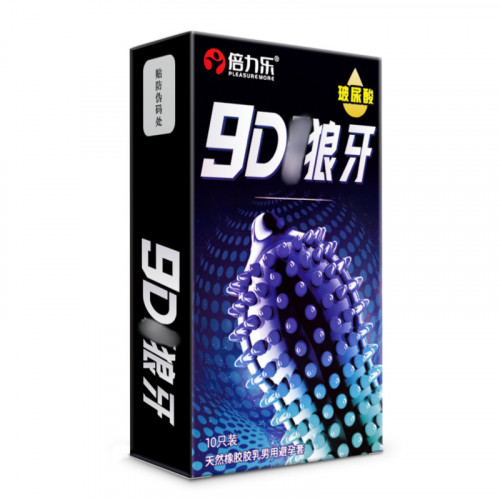 PM 9D Condom ស្រោមអនាម័យគ្រើមគ្រាប់ធំ