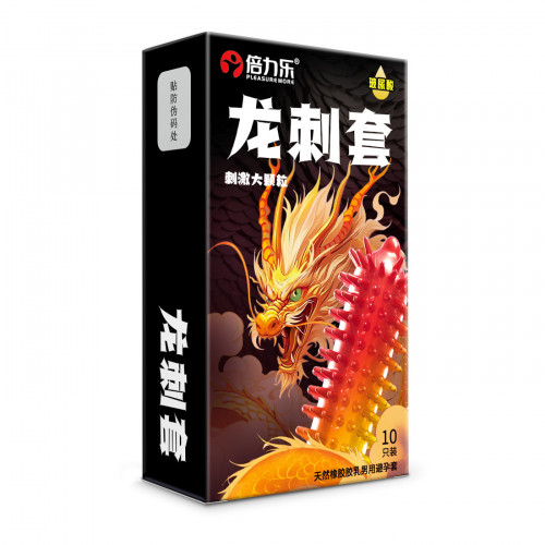 PM Dragon Condom ស្រោមអនាម័យគ្រាប់ធំ ពេញផ្ទៃ