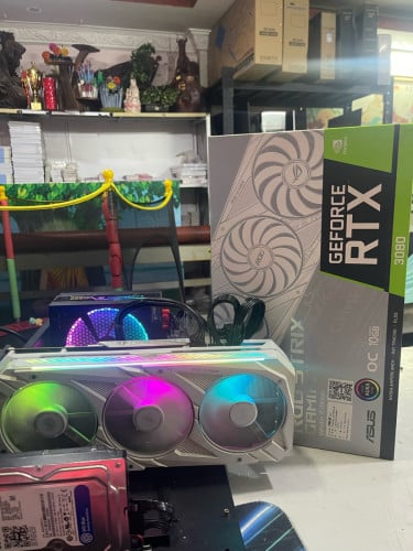 ROG 3080-10G White = 395$