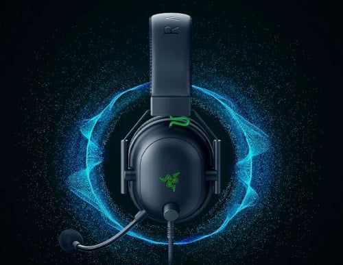 Backshark v2+ USB sound card THX Spatial Audio.Razer gaming headset