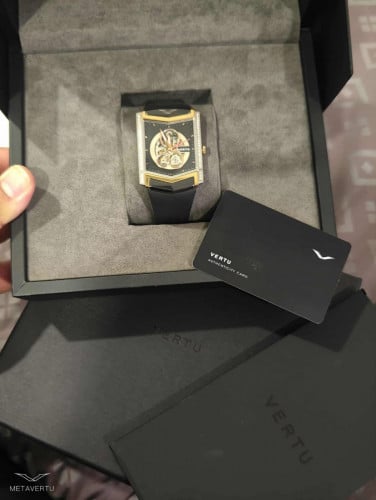 Vertu Watch 18K Gold Diamonds