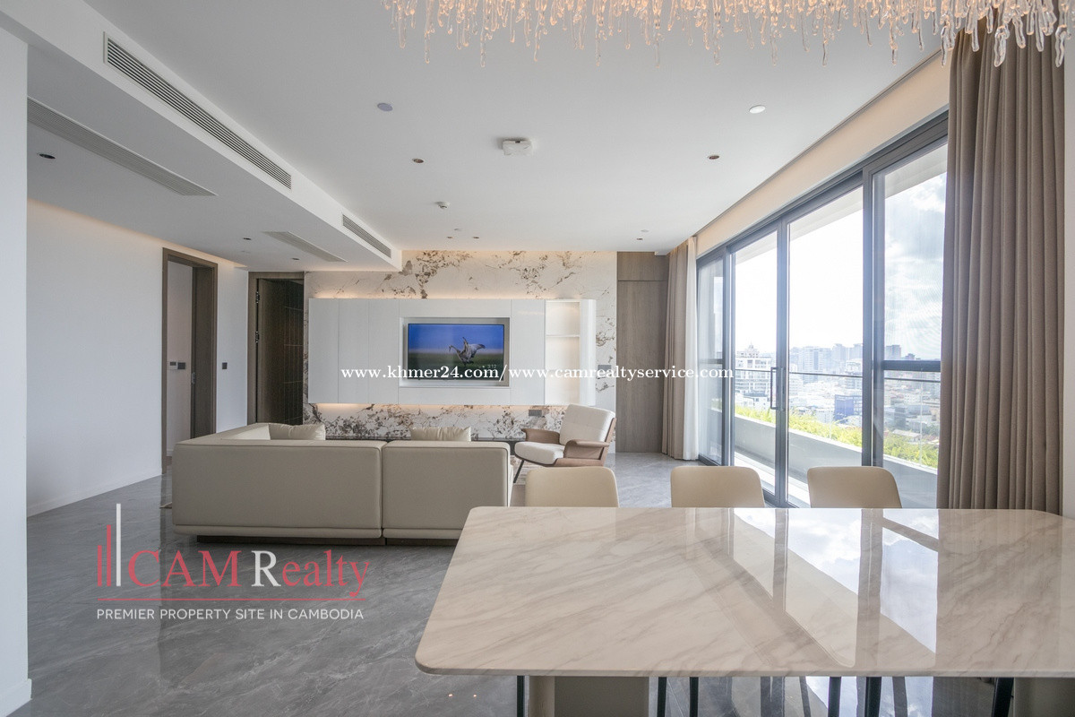 「新築物件⇒イオンモール一号店から約3分」 Premium 2 Bedroom Serviced Apartment For Rent in Bassac Lane