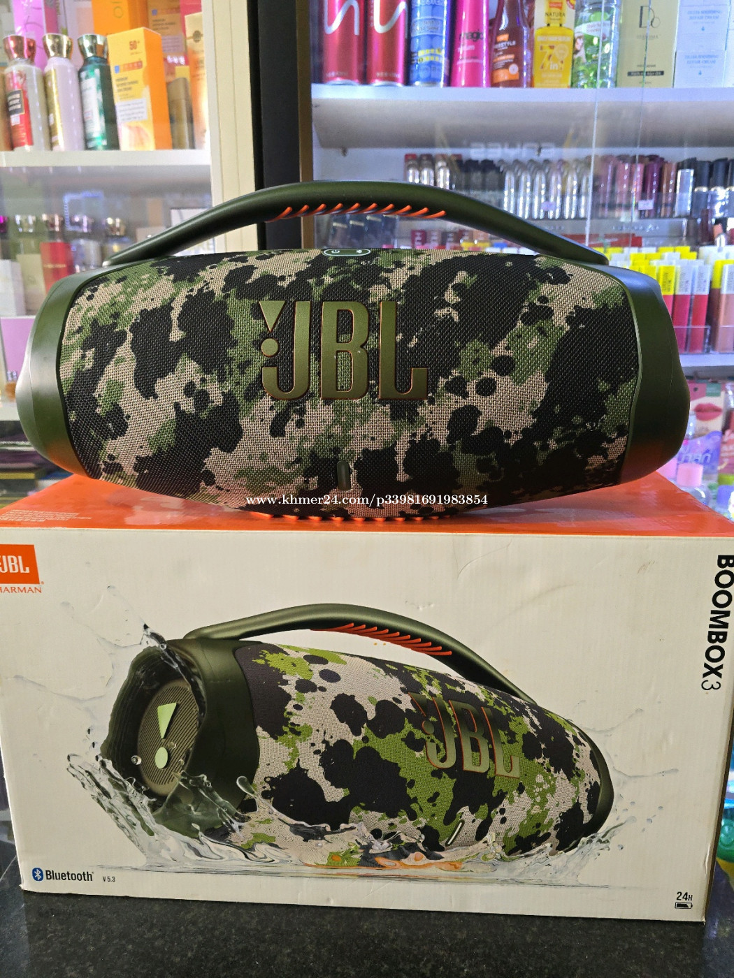 Ks3 Boom Box JBL BOOM BOX 3 price $265.00 in Kiloumaetr Lekh Prammuoy, Ruessei Kaev ...