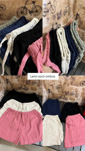 ខោលេនីនសាច់អំបោះ ជើងខ្លី