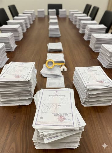 សម្របសម្រួលសេវាកម្មកាត់ប្លង់ 25 ខេត្តក្រុង Land transfer services in all 25 provinces/cities