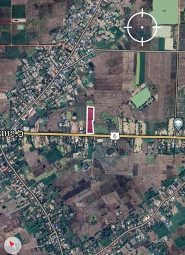 ដីលក់ប្រញាប់លើផ្លូវជាតិលេខ6A