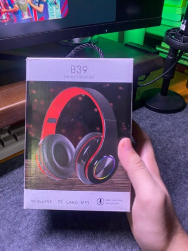 លក់កាស Bluetooth B39 ឡៃឡុង ថ្មីប្រអប់