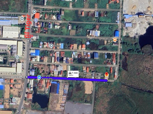 ដីលក់នៅជិតរោងចក្រថៃហ្គឺ / Land for Sale