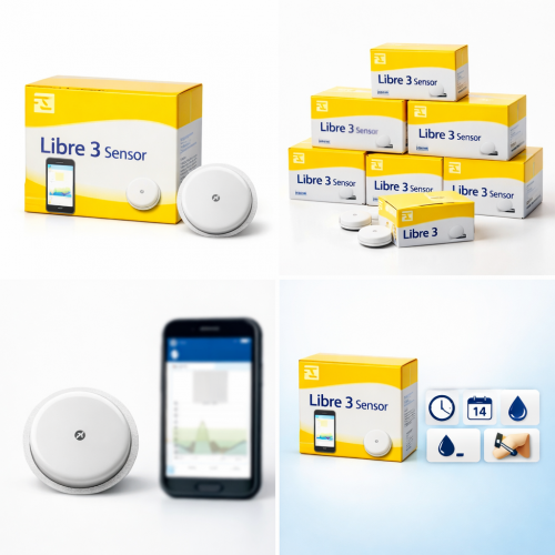 ឧបករណ៍តាមដានជាតិស្ករ Libre 3 Sensor (FreeStyle Libre 3) ថ្មី