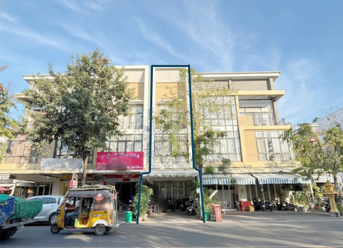 ផ្ទះអាជីវកម្មសម្រាប់ជួល | Shophouse for Rent