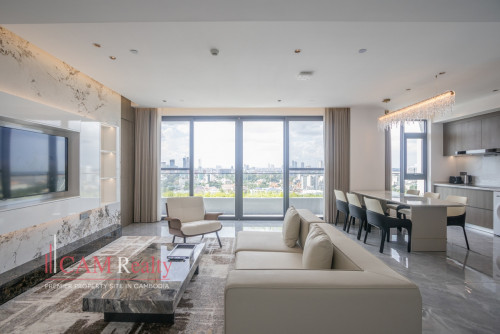 「新築物件⇒イオンモール一号店から約3分」 Premium 2 Bedroom Serviced Apartment For Rent in Bassac Lane