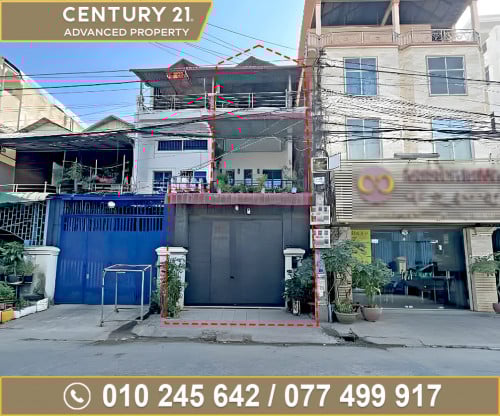 🏘 ផ្ទះល្វែង (ខាង) ជិតផ្លូវសឡា ត្រូវការលក់បន្ទាន់ខ្លាំង