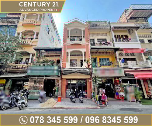 🏠 ផ្ទះអាជីវកម្ម នៅជិតផ្សារកណ្តាល ​ត្រូវការលក់បន្ទាន់ខ្លាំង