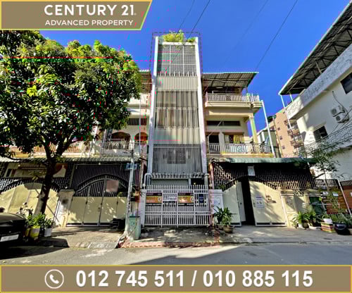 🏠 ផ្ទះល្វែង សម្រាប់ជួល នៅជិតស្ថានទូតចិន