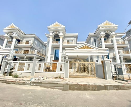 វីឡាទោល(សាហ្វាយអឺ)សំរាប់លក់នៅបុរីវិមានភ្នំពេញ | Villa for Sale Borey Vimean PhnomPenh