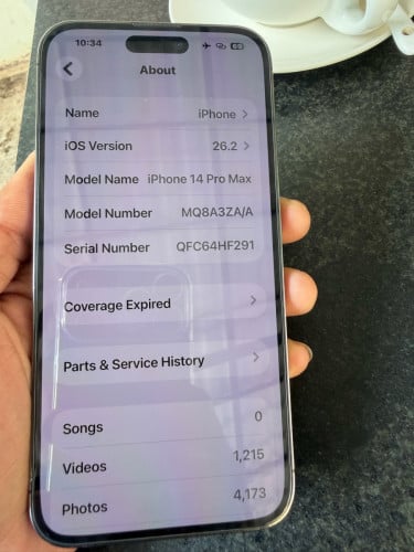 14promax 256 ZA/A ដាក់សុីនបាន2 អេក្រង ថ្មី