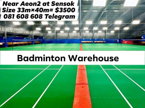 Badminton WH1200m2 Sensok for rent