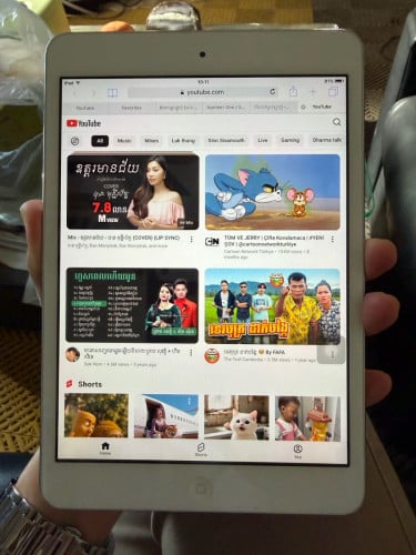iPad mini1 30$ មេីល YouTube បាន