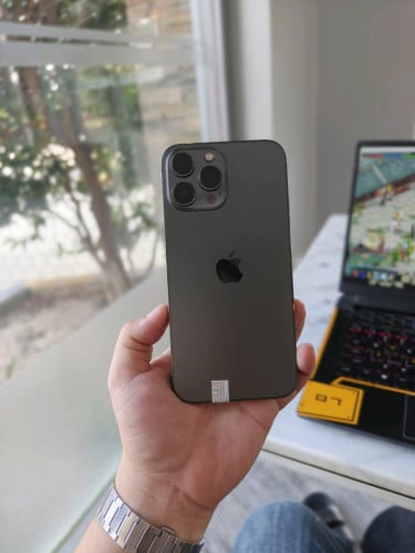 iPhone 13 Pro max 128g អេក្រង់ថ្មី មានស្កេន ខូច0.5