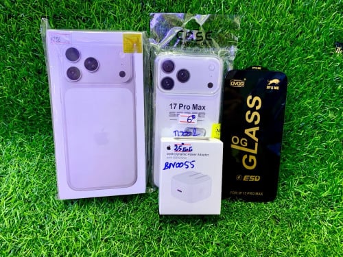 iPhone 17 Pro Max 256 ធានា1ឆ្នាំពីfalcon