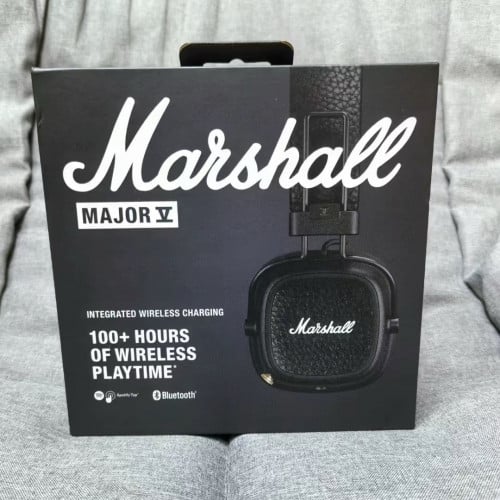 Marshall Major V wireless on-ear Bluetooth headphones.