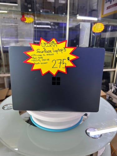Model:Surface Laptop3 (មួយទឹក-99%)តំលៃប្រមូលសិន : 275$