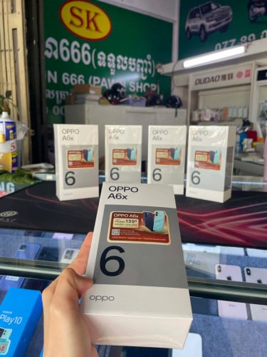 Oppo A6x new តម្លៃពិសេស