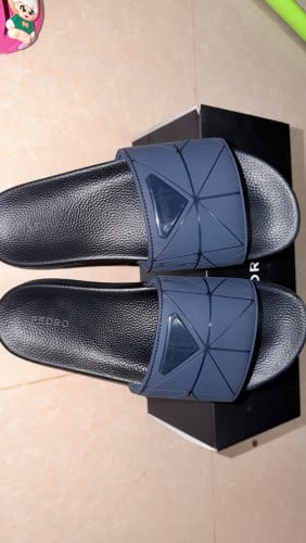 Pedro Slide Sandals in Pixel