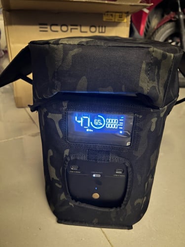 Power station ecoflow delta 2 Max ថ្មី 99% កំលាំង 2 kWh freeកាបូប តម្លៃ30$  appបញ្ជាពីចំងាយ