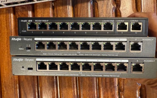 Switch RG Ruijie Gigabit PoE MGT 9 Ports