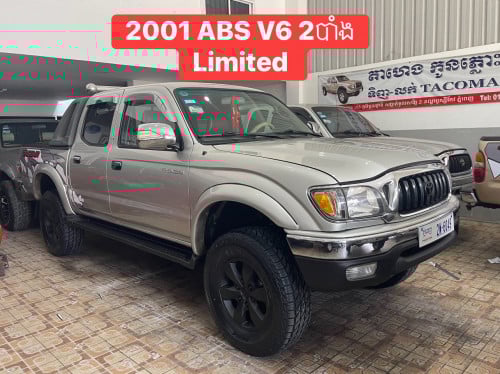 Tacoma ឆ្នាំ01 មានABS V6 ប៉ុងភ្លើង ប្រភេទLimited