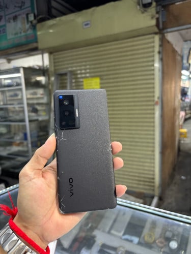 Vivo X70pro 256G Ram12G Sim2 Global ម៉ាសុីនសានុំស្រុីន បែកខ្នង