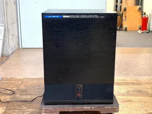 Yamaha subwoofer 100V Ac ទទិង4តិកកុំពស់5តិក អូបាលី Sub2តិកកន្លះ(25cm) model NS-W1 from japan 92%