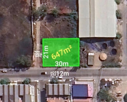 ដីកែង ក្រោយផ្សារបឹងបៃតង