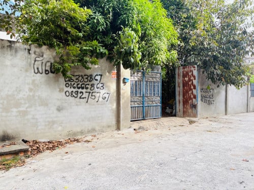 ដីលក់នៅចំកាដូង ជិតរោងចក្រកែវ អាចធ្វេីផ្ទះជួលនិងប្រកប អជីវកម្ម ផ្សេងៗ