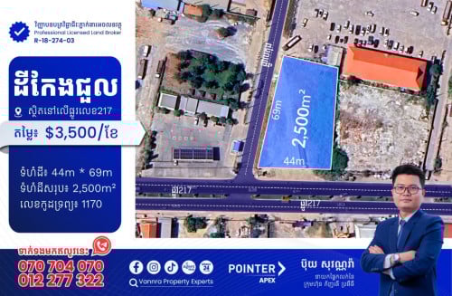 ដីកែងជួលនៅលើផ្លូវ217