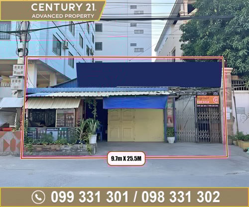 🏘 ដី​ និង ផ្ទះ នៅជិតផ្សារចម្រើនផល ត្រូវការលក់បន្ទាន់ខ្លាំង