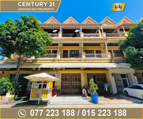 🏡 ផ្ទះល្វែង ក្នុងបុរី ពិភពថ្មី ផ្លូវជាតិលេខ5 ត្រូវការលក់បន្ទាន់ខ្លាំង