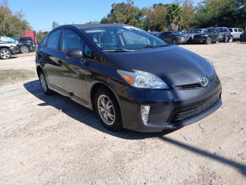 (Very New) ឡានថ្មី បើកទូរថ្ងៃទី 20/02/25 Toyota Prius 2012 Grey Option2 ក្នុងស