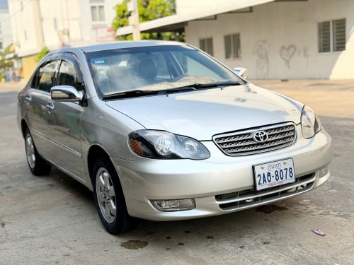 Corolla 2004 ឡានកាលី ម្ចាស់ដើម ធានាឡានស្អាត