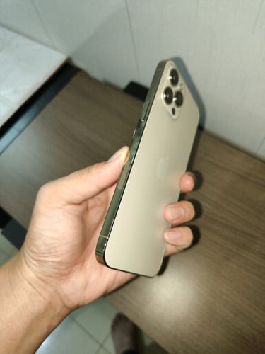 Iphone 12 Pro Max 256GB Gold $389 នៅថ្មីស្អាតដូចរូប