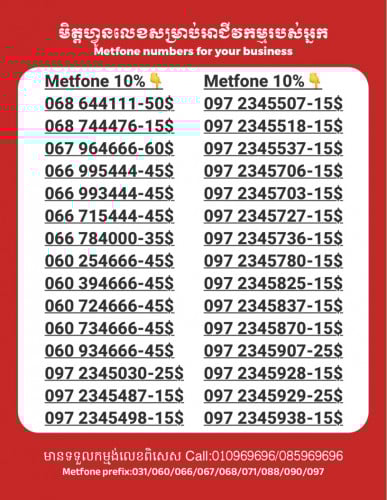 Metfone for your business