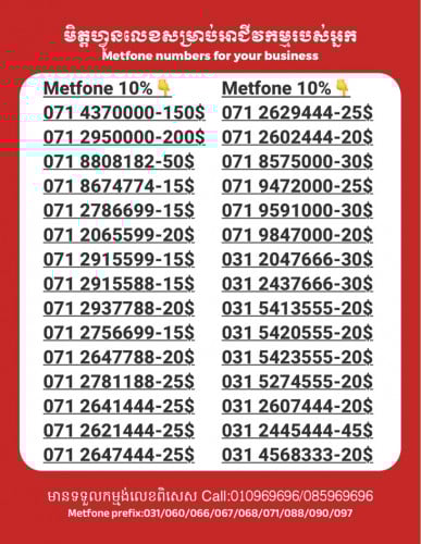 Metfone for your business