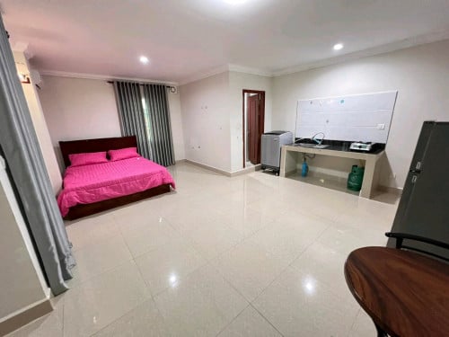 Nice Clean Studio Apartment Elevator near st 271 Sovana Market