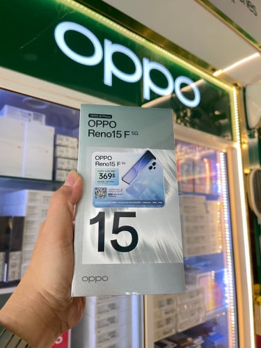 OPPO Reno15F(5G) Ram8G+8G/256GB ថ្មីប្រអប់ធានាក្រុមហ៊ុន1ឆ្នាំតម្លៃពិសេសជូន