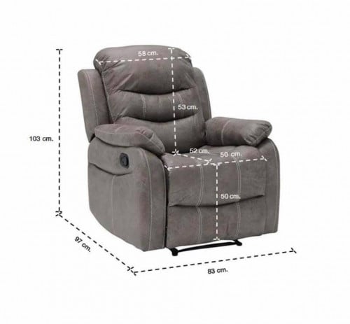 ParisDesignStudio artificial leather Recliner chair