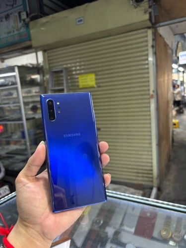 Samsung Note10plus 256G Ram12G Sim1 Korea ម៉ាសុីនសានុំស្រុីន